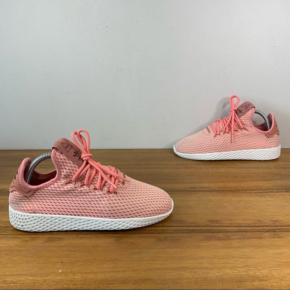 Adidas Tennis Hu Pharrell Raw Pink Mens Sneaker